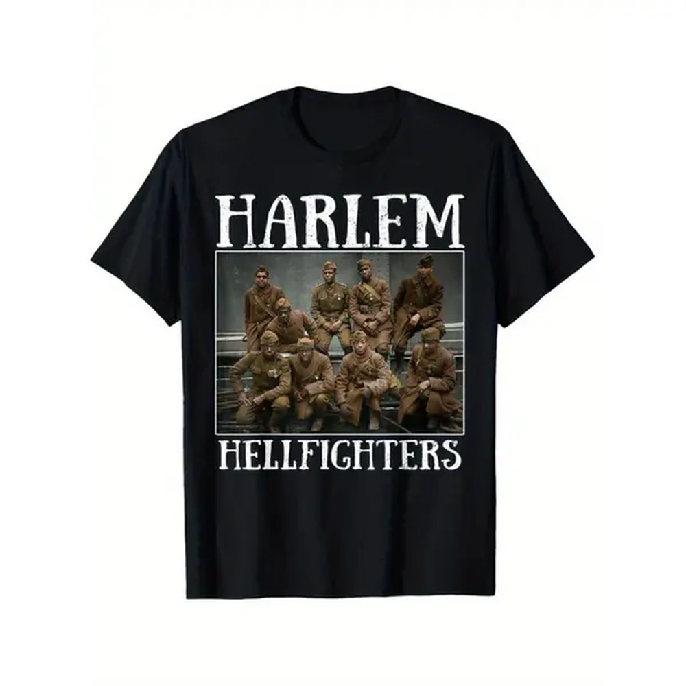 Men'S Fashion History - 100%コットン ゴルフギフトTシャツ メンズ＆レディース ハーレム・ヘルファイターズシャツ アフリカ系アメリカ人 黒人歴史Tシャツ