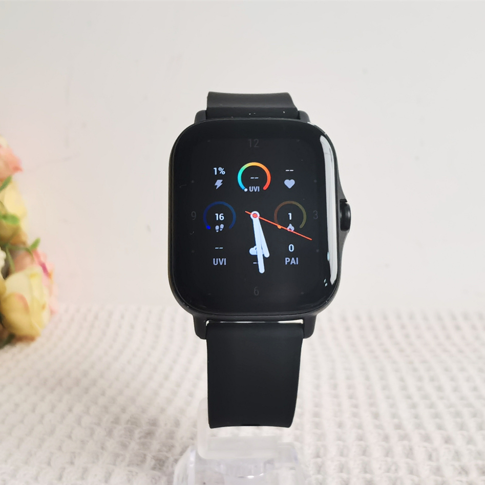 Men'S Fashion App - Amazfit-男性用2eスマートウォッチ,統合スポーツモード,GPS, 5気圧防水,心拍数モニタリング,ケースなし,95新品