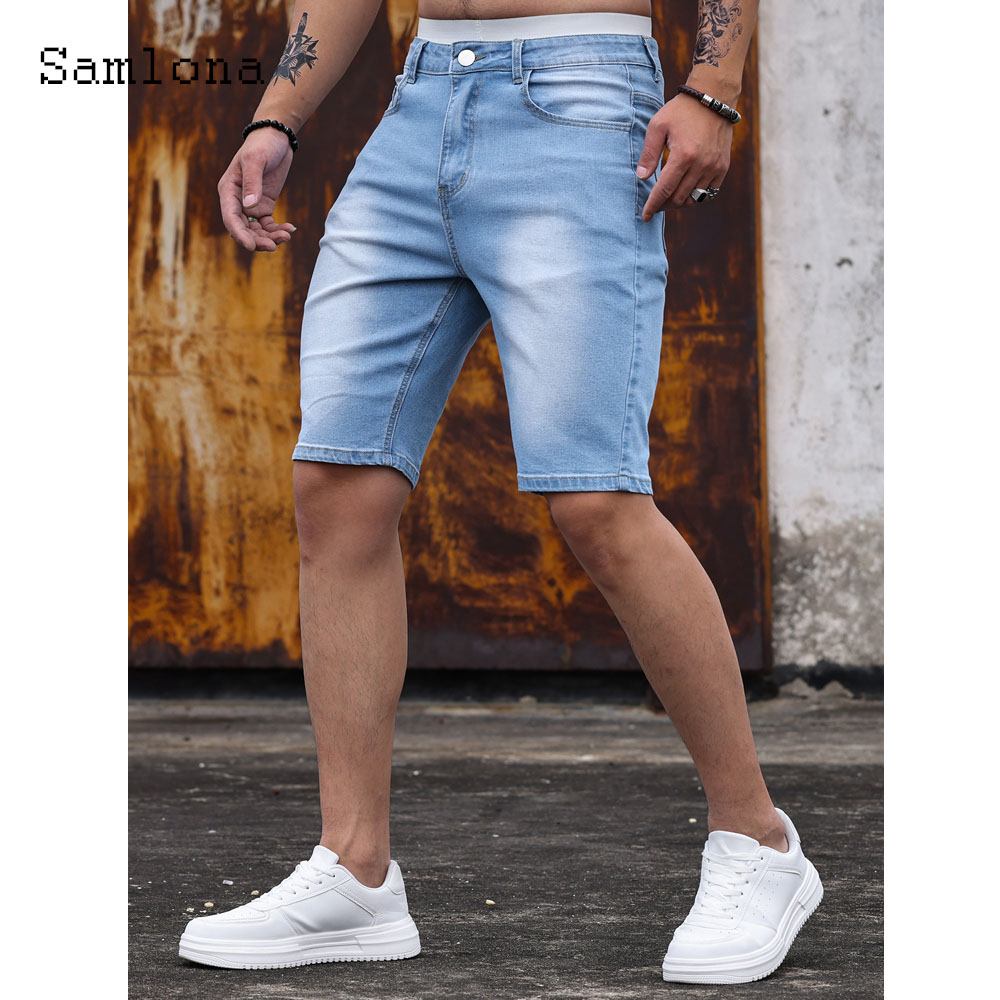 メンズヴィンテージデニムショーツ,ショートジーンズ,デニム, - Men'S Fashion Jeans のレビューと価格