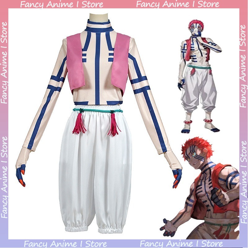 アニメ Akaza コスプレ衣装ハンサムな大人のパーティープ - Men Fashion Rave のレビューと価格