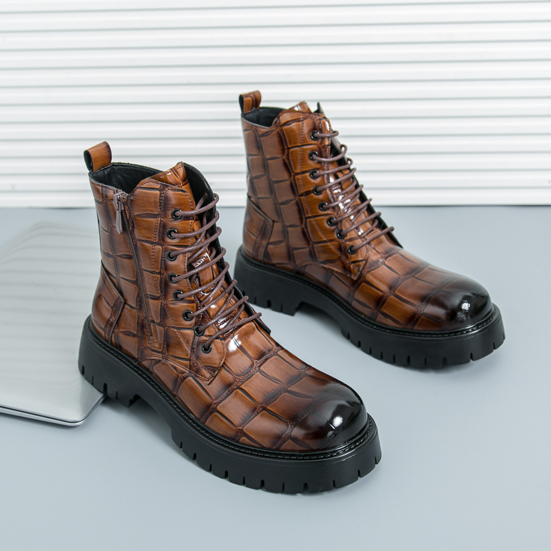 夏のメンズファッションチェルシーブーツブラックブラウンアメリ - Mens Fashion Zapatos のレビューと価格
