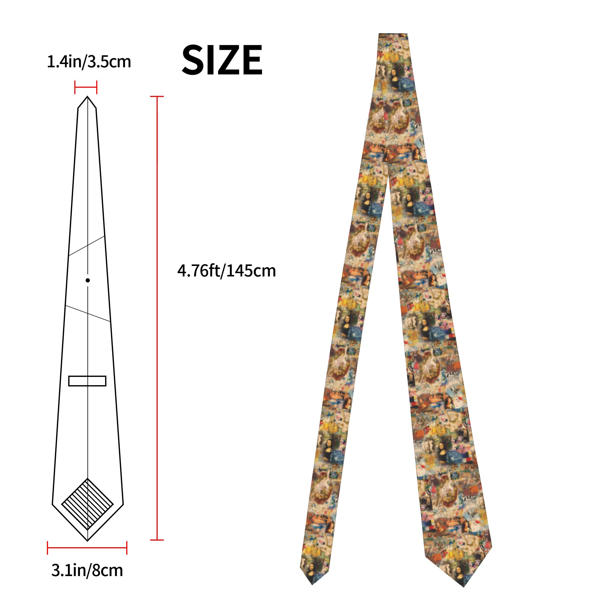 ゴッホの芸術史ネクタイ メンズフォーマル ダヴィンチ モナリ - Men'S Fashion History のレビューと価格