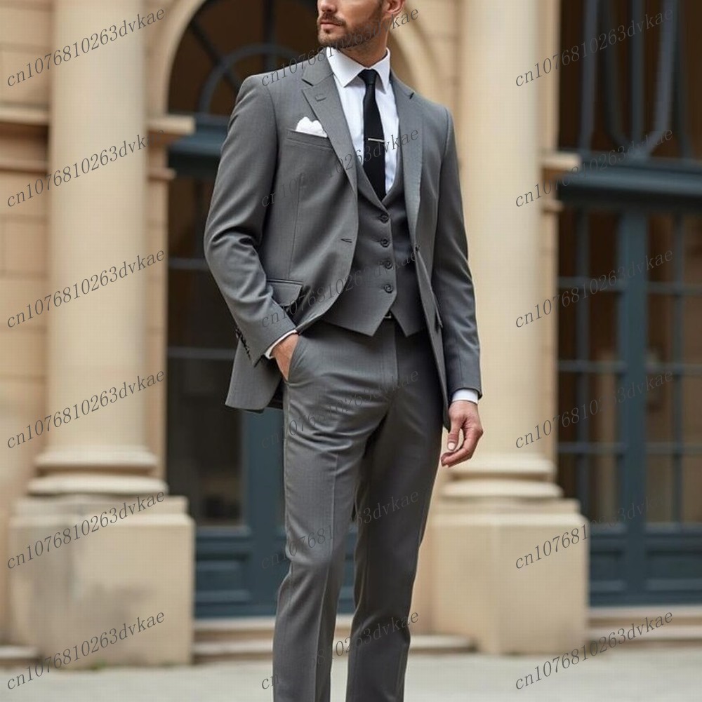 新作ファッション ダークグレー フォーマル メンズスーツ 結 - Mens Fashion Dark Grey Pants のレビューと価格