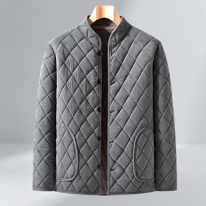 メンズ冬用ジャケット 防風 厚手 パッド入りジャケット カジ - Sherpa Jacket Fleece のレビューと価格