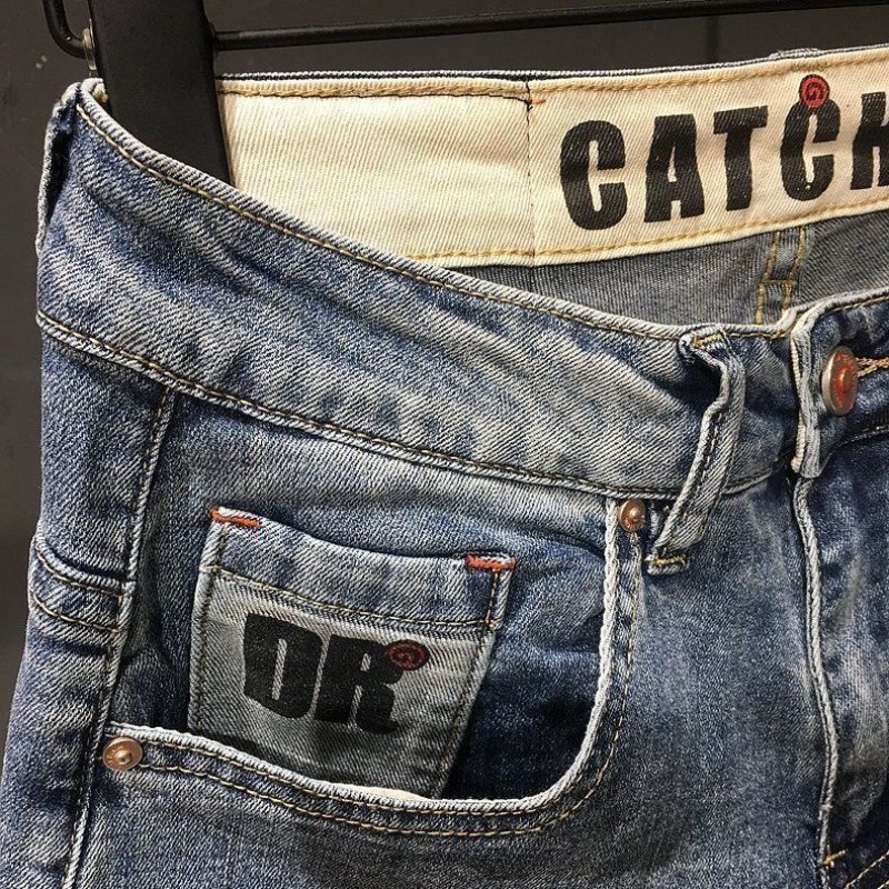 メンズオーバーサイズデニムショーツ,テキストポケット付き,ス - Men'S Fashion Jeans のレビューと価格