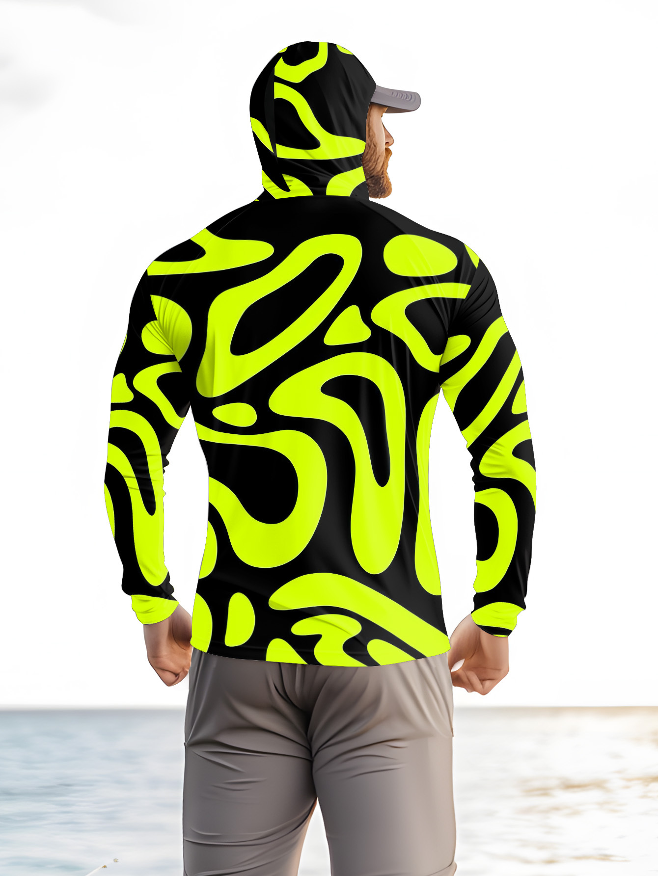 2026年夏新作 メンズ長袖シャツ 3Dパターンプリント ス - Mens Fashion Casual のレビューと価格