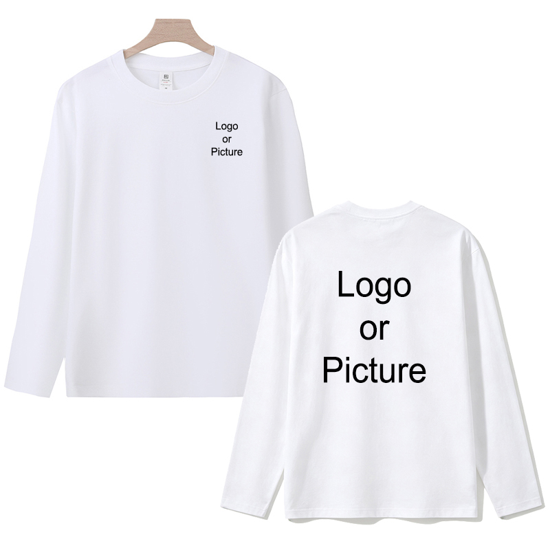 カスタマイズされた綿長袖 Tシャツ男性ファッション人格プリン - Mens Fashion Casual のレビューと価格