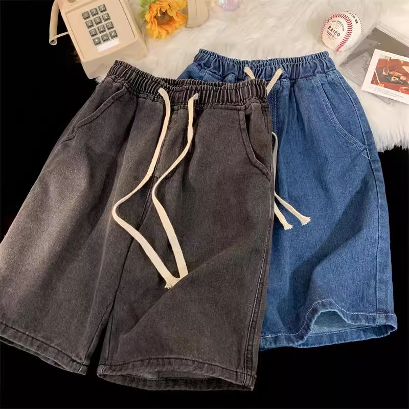 2025年ニューサマーショートジーンズメンズデニムパンツスト - Men'S Fashion Jeans のレビューと価格